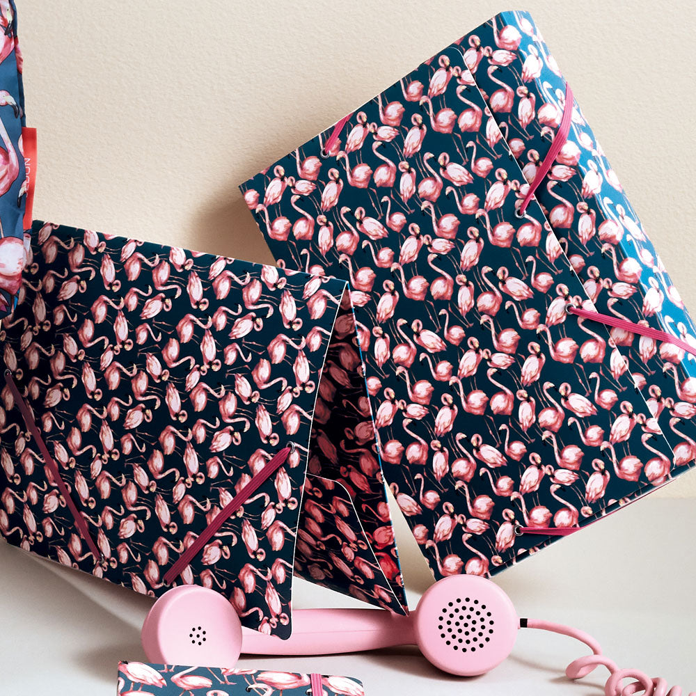 Sammelmappe de Luxe Pink Flamingo