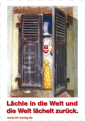 Aufkleber Clown