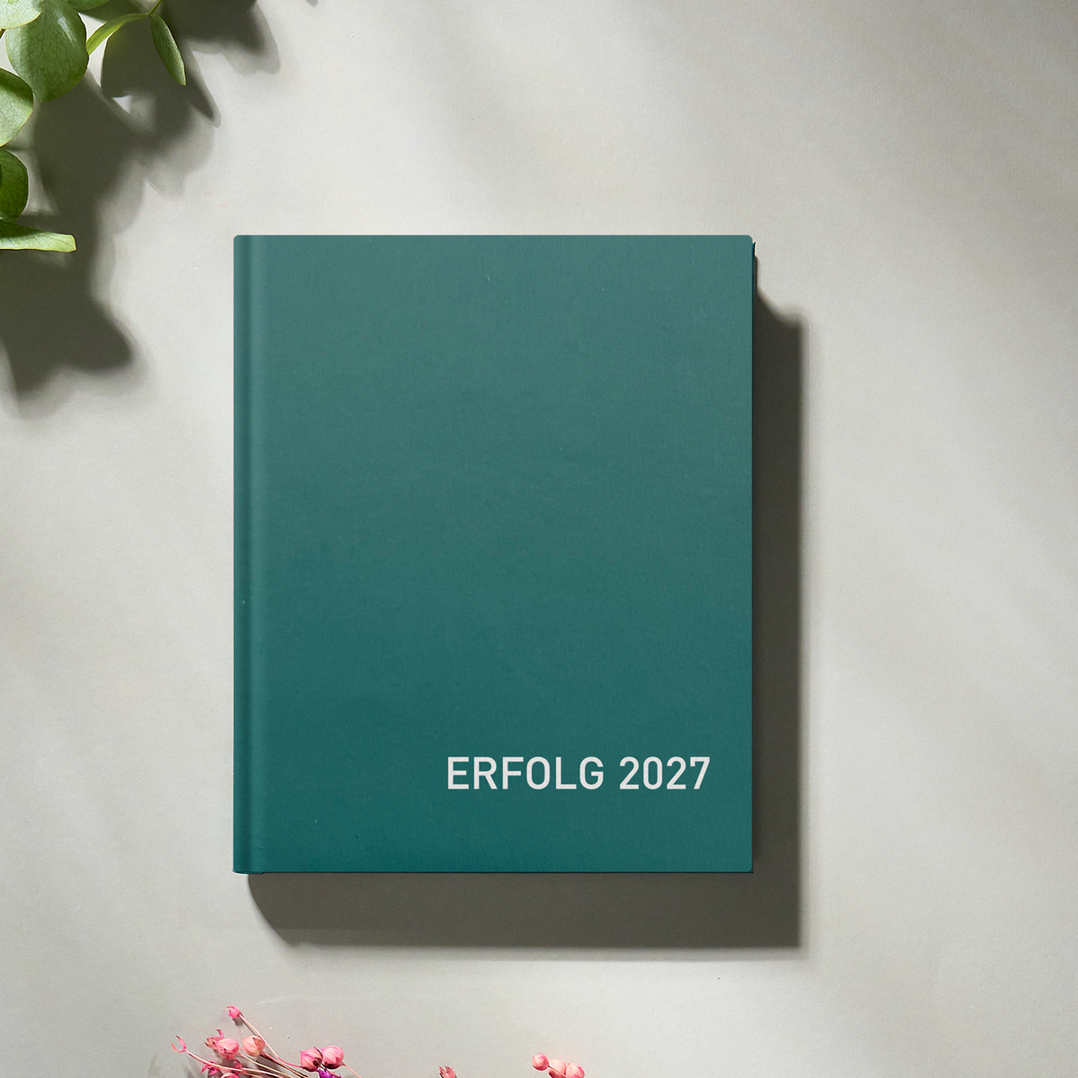 ERFOLG 2027 Jahres-Edition azurgrün