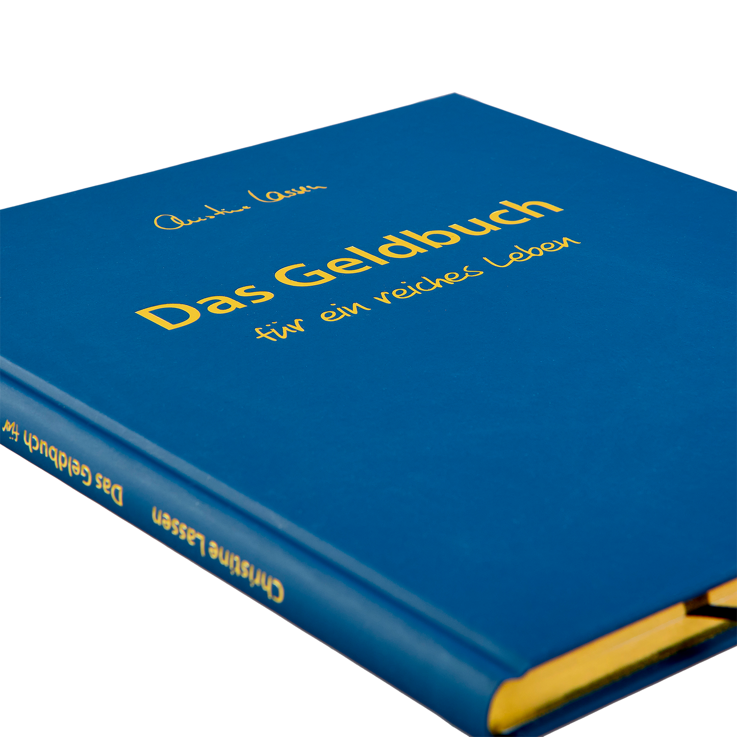 Das Geldbuch – Luxusausgabe KÖNIGSBLAU-GOLD