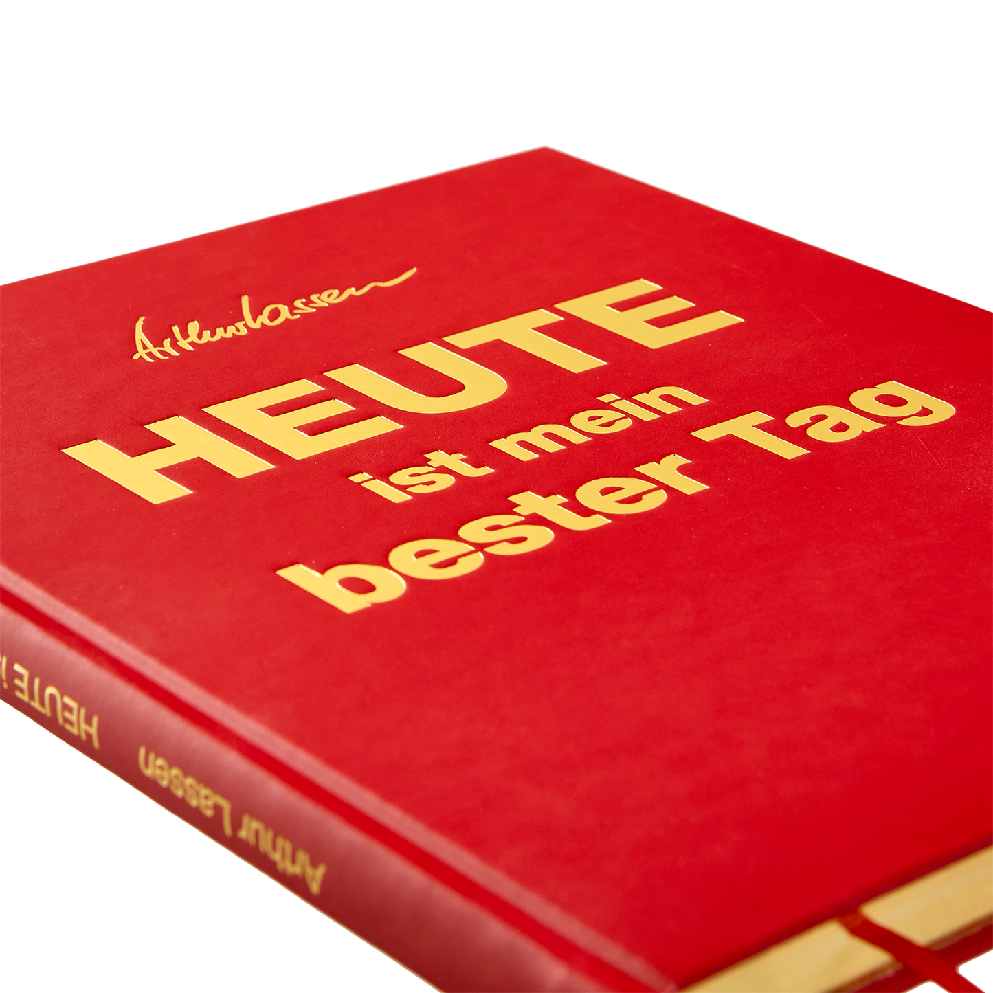 HEUTE ist mein bester Tag – Classic-Edition als Luxusausgabe BRILLANT-ROT