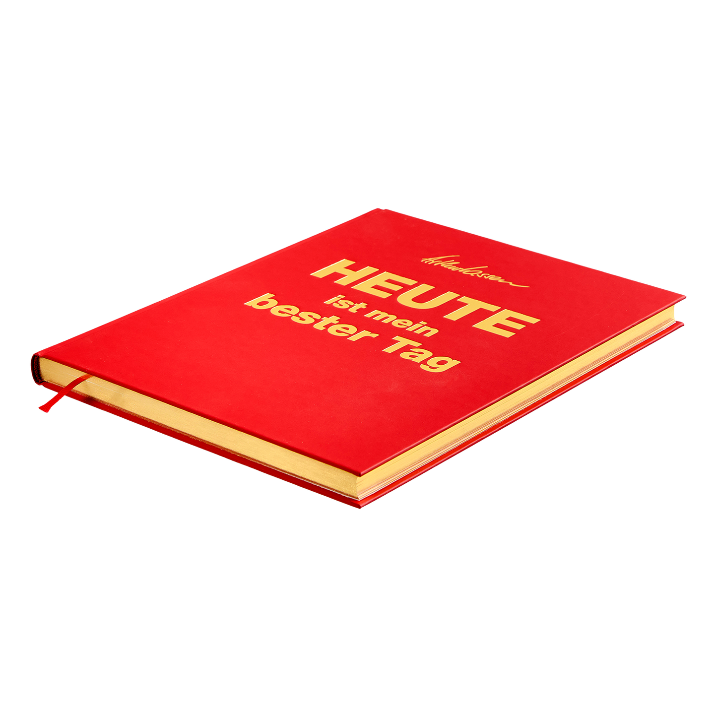 HEUTE ist mein bester Tag – Classic-Edition als Luxusausgabe BRILLANT-ROT