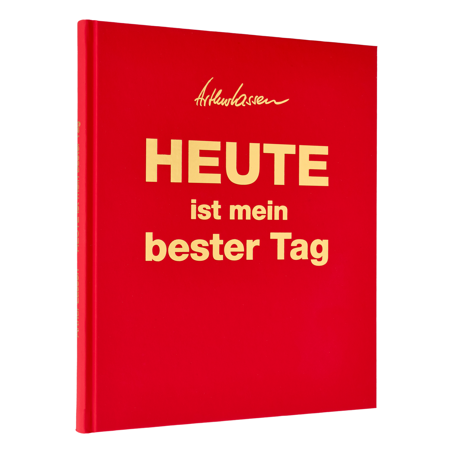 HEUTE ist mein bester Tag – Classic-Edition als Luxusausgabe BRILLANT-ROT
