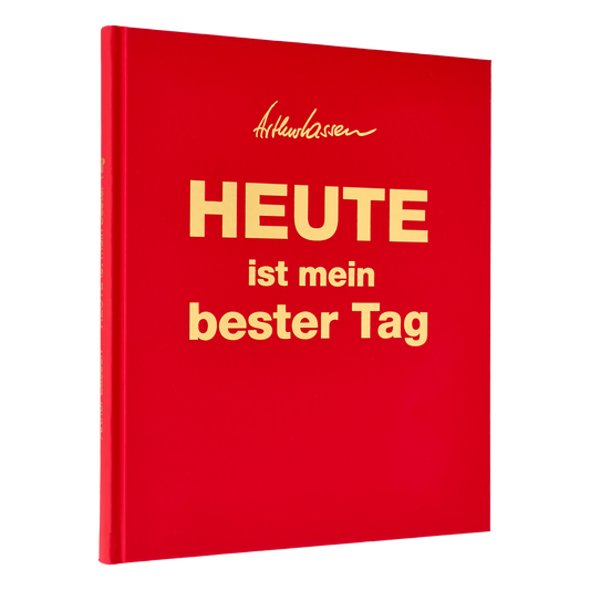 HEUTE ist mein bester Tag – Classic-Edition als Luxusausgabe BRILLANT-ROT