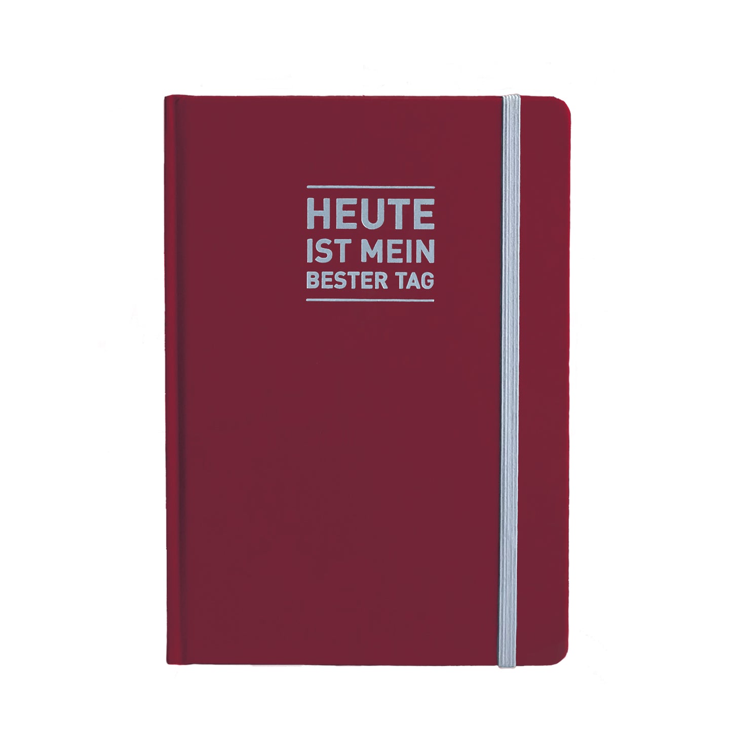 Notizbuch - rubinrot