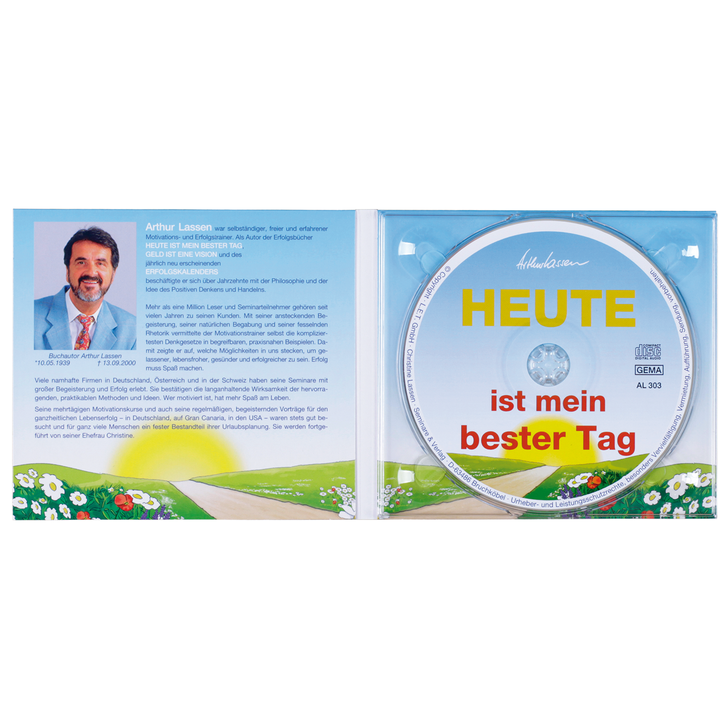 HEUTE ist mein bester Tag CD-Motivationsvortrag