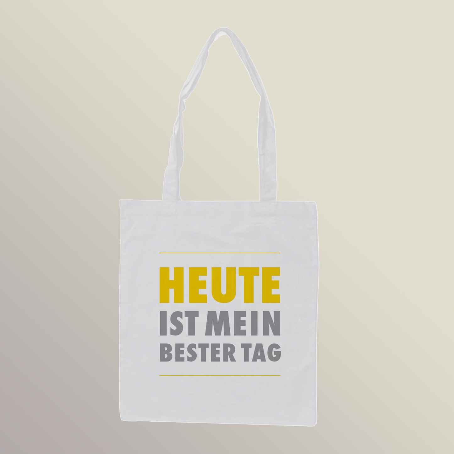Cotton-Bag „HEUTE ist mein bester Tag“