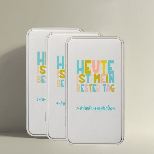 HEUTE ist mein bester Tag - Impulskarten 3er-Set