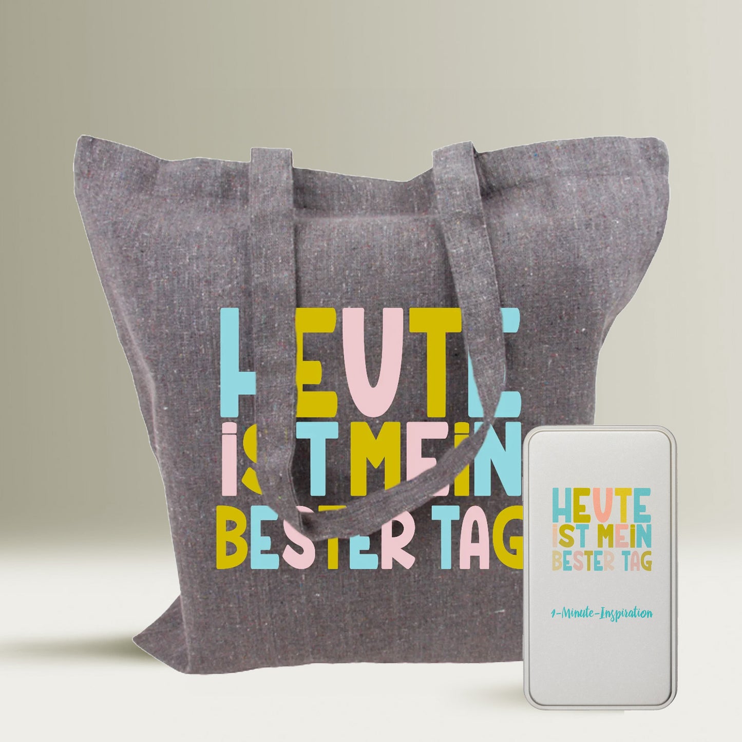 1-Minute-Inspiration + Cotton-Bag