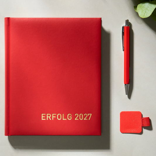 ERFOLG 2027 SET - inkl. Stiftehalter & Kugelschreiber