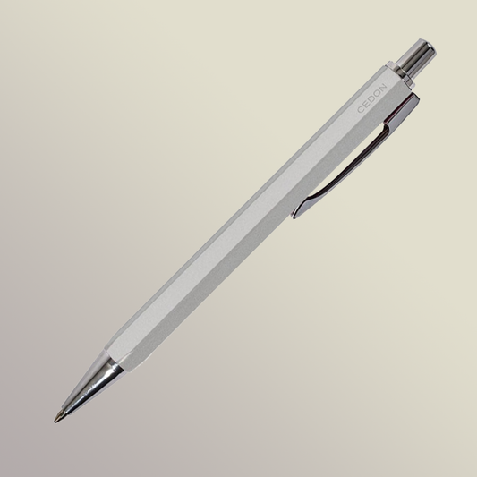 Kugelschreiber metallic silber