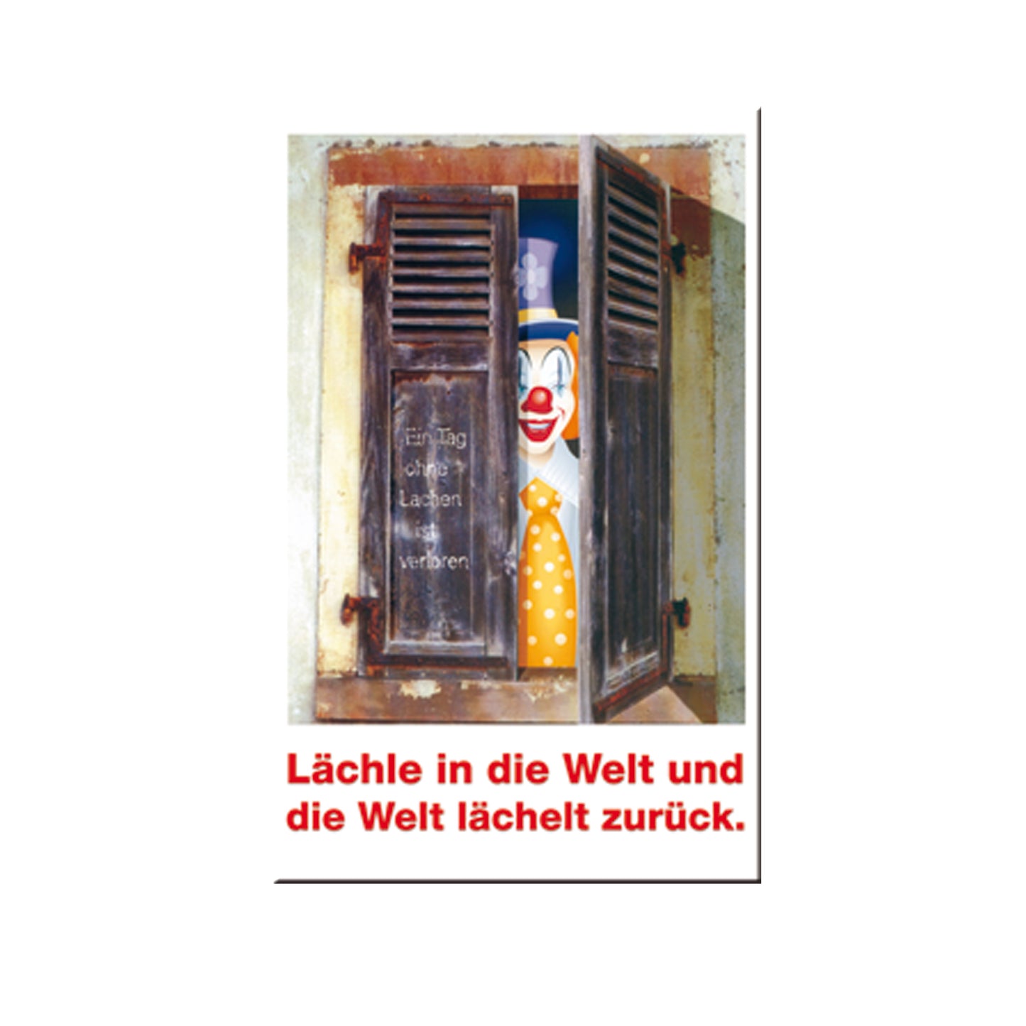 Gute-Laune Magnet „Lächle“