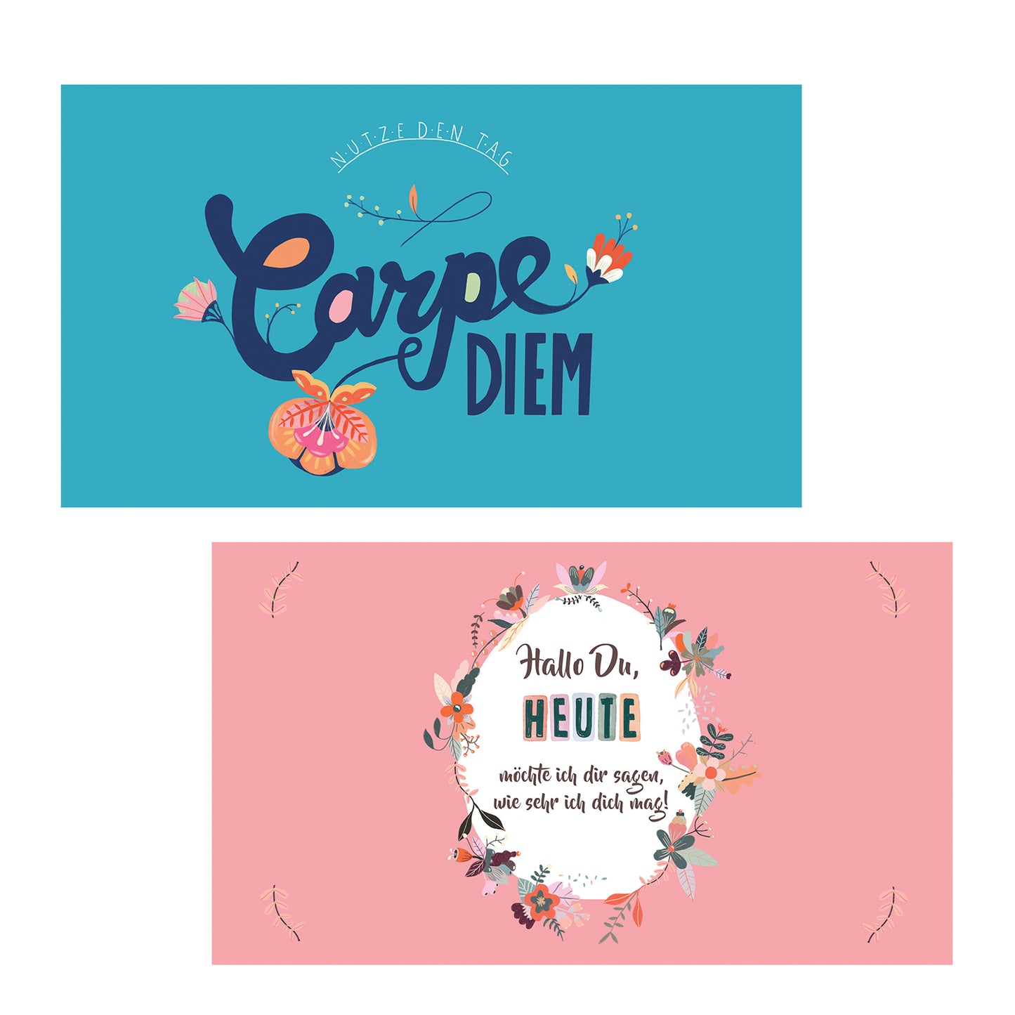 Postkartenkollektion - Design 3er-Set