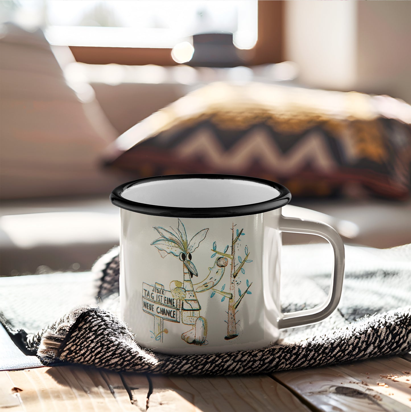 Design-Tasse + Cotton-Bag