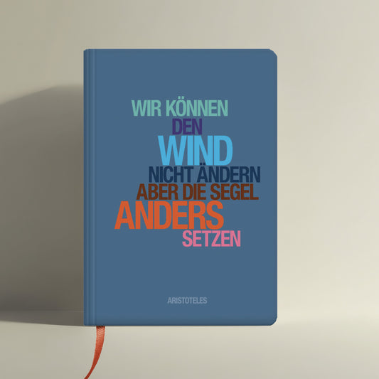 Notizbuch A5 Hardcover - Wind