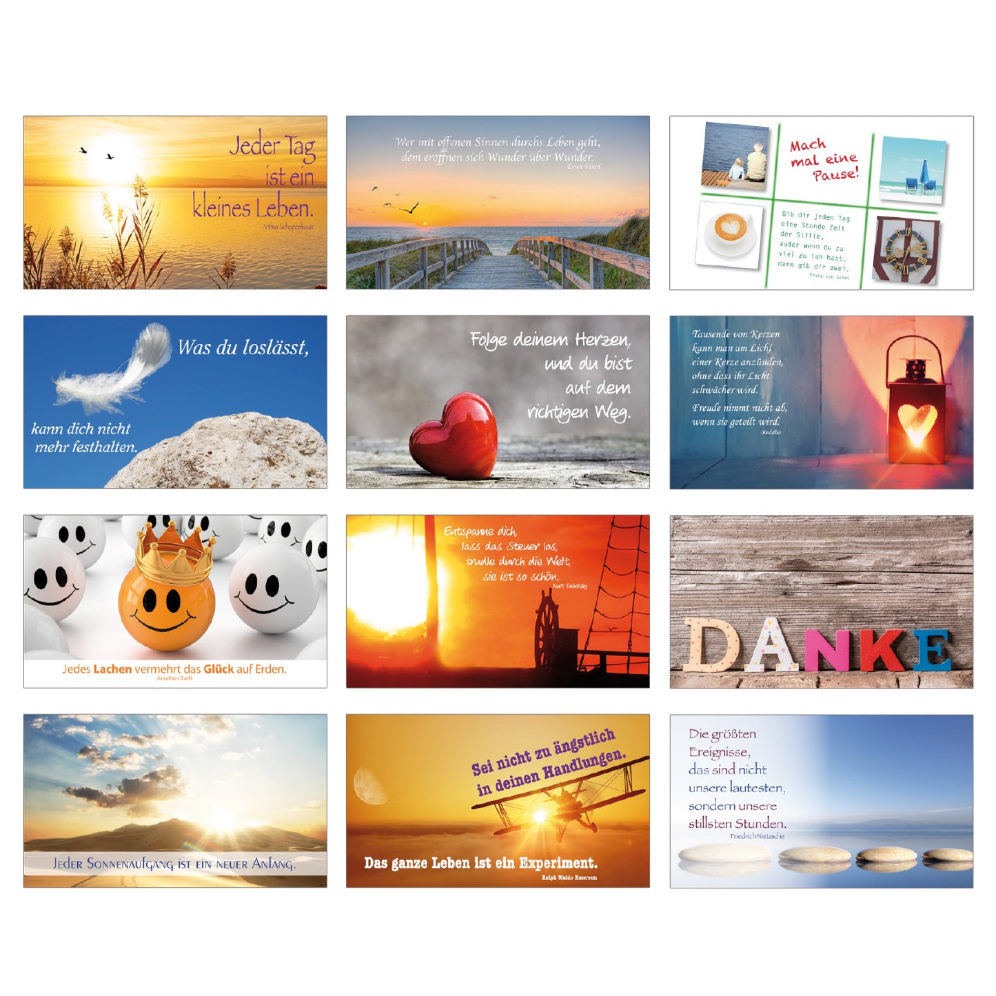 Postkartenkollektion - Classic & Design im Set