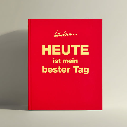 HEUTE ist mein bester Tag – Classic-Edition als Luxusausgabe BRILLANT-ROT
