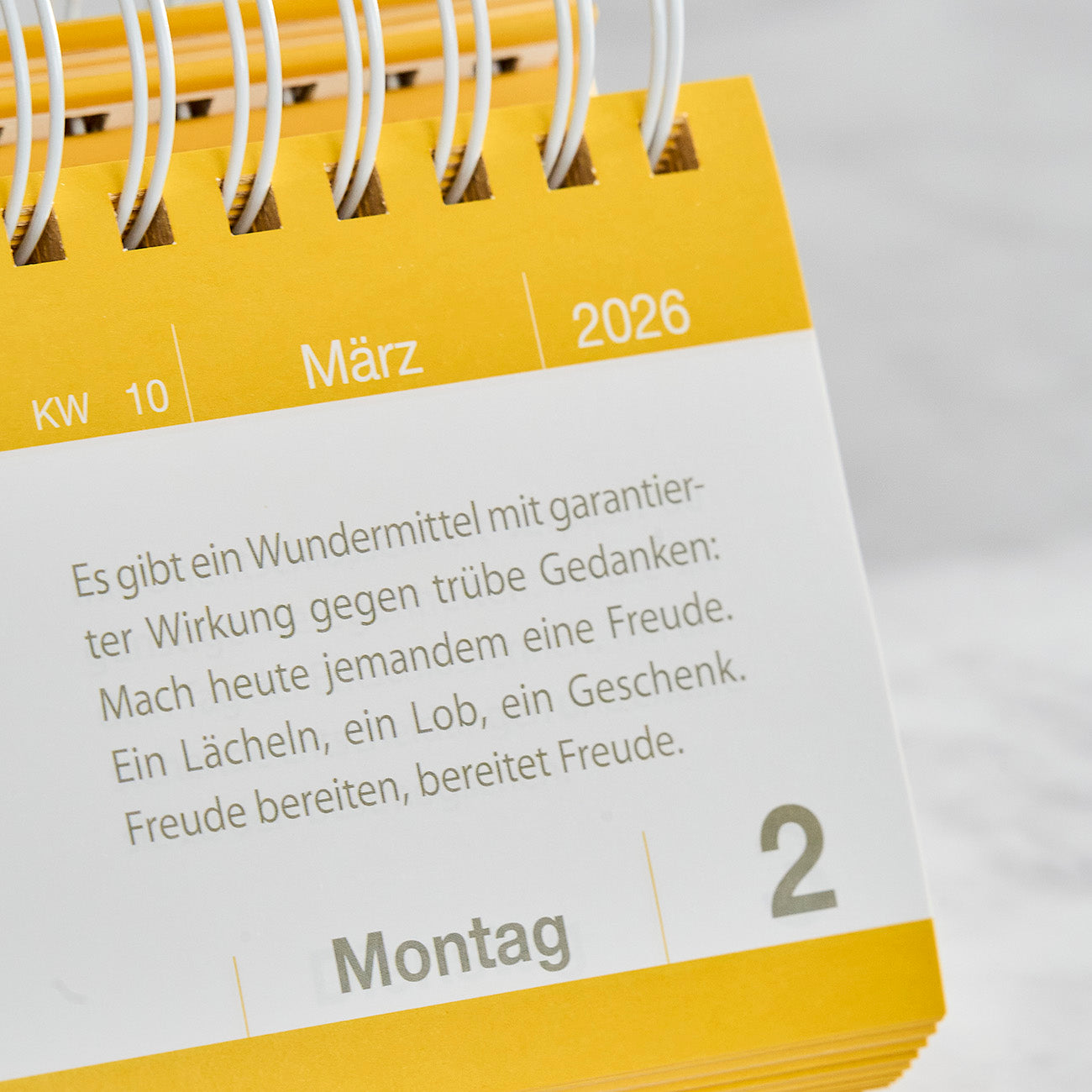 Tagesspruchkalender 2026