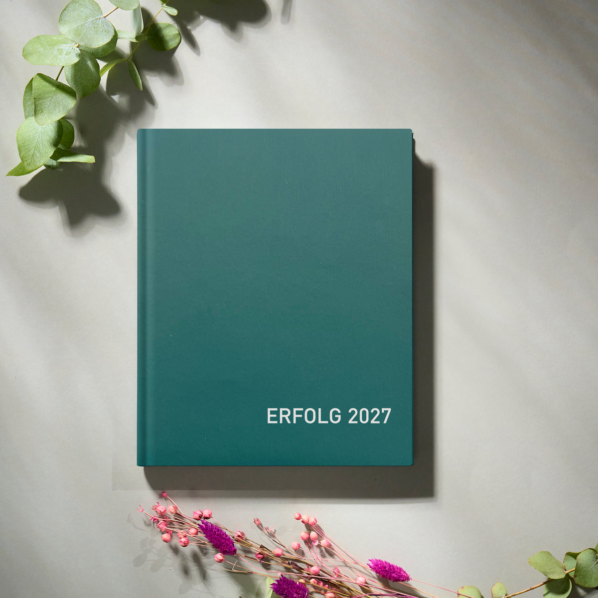 ERFOLG 2027 Jahres-Edition azurgrün