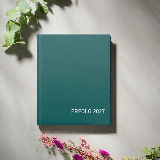 ERFOLG 2027 Jahres-Edition azurgrün