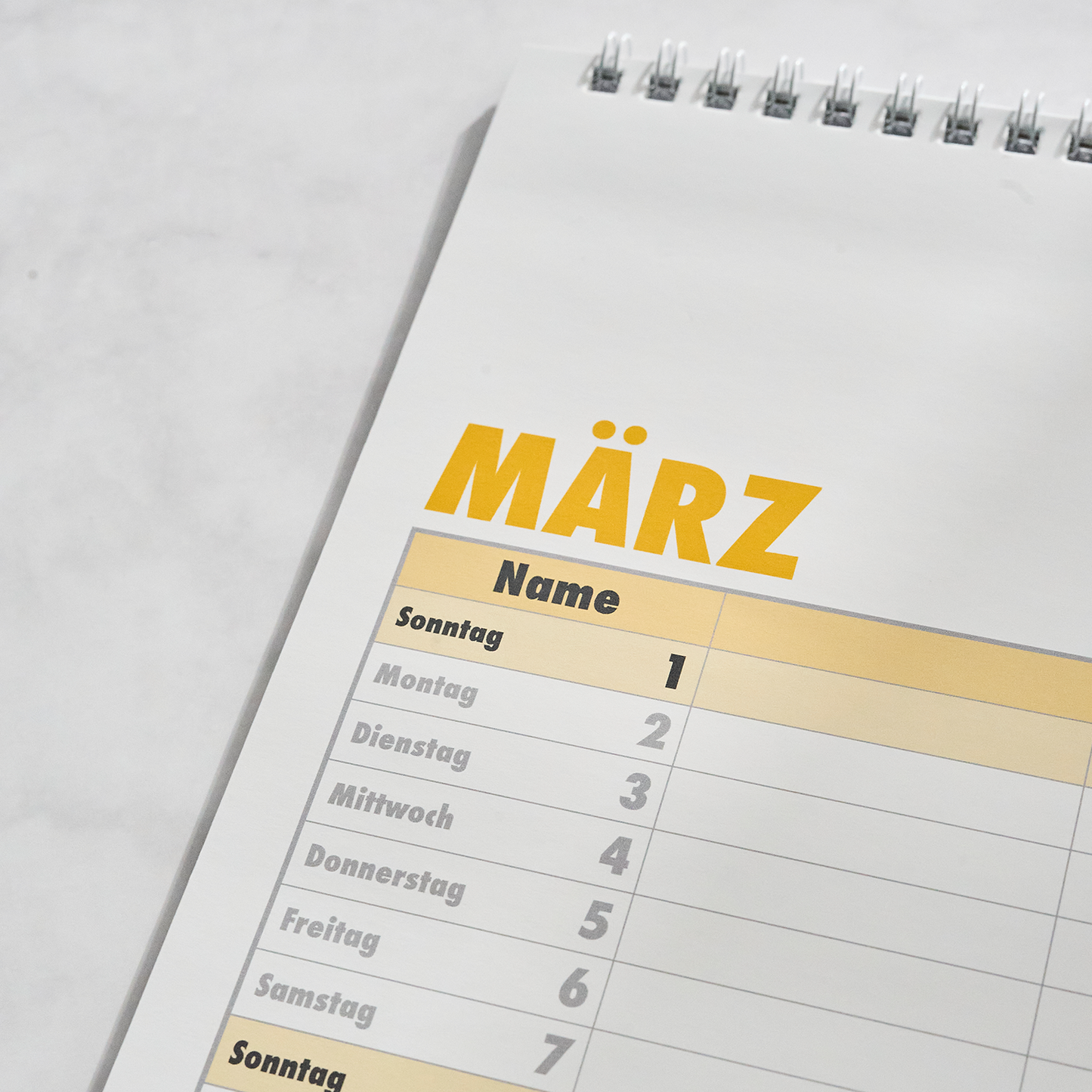 Familienkalender 2026 DIN A3