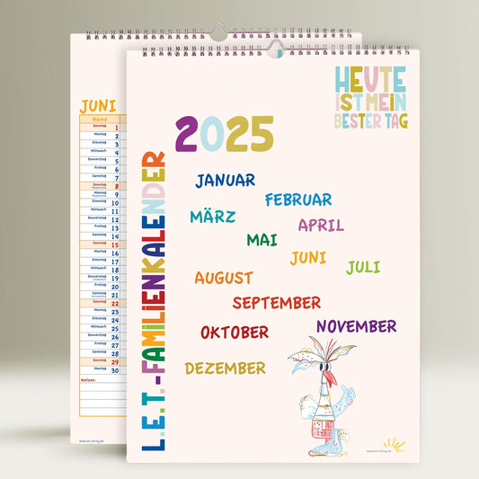 Familienkalender 2025 - 2er-Set