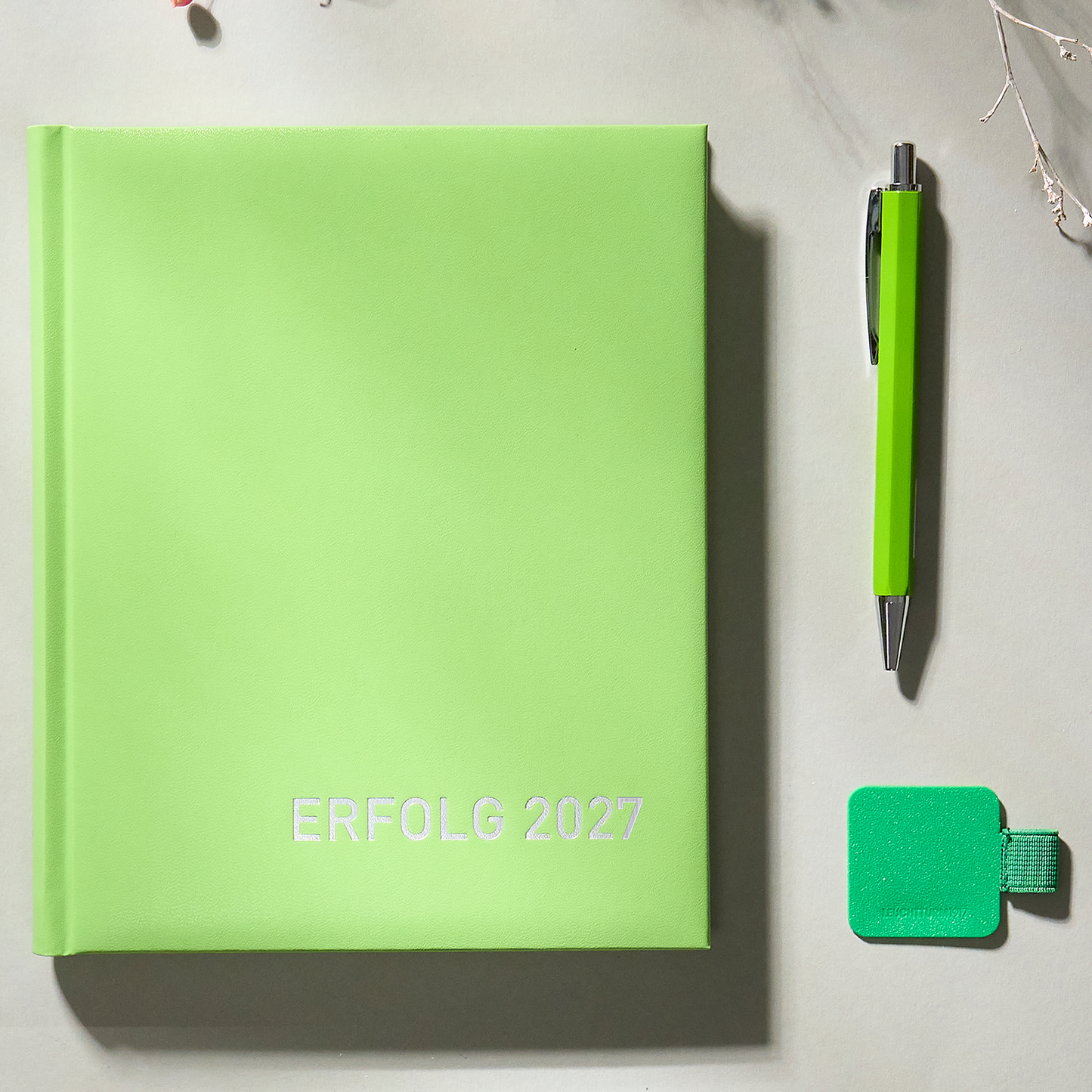 ERFOLG 2027 SET - inkl. Stiftehalter & Kugelschreiber