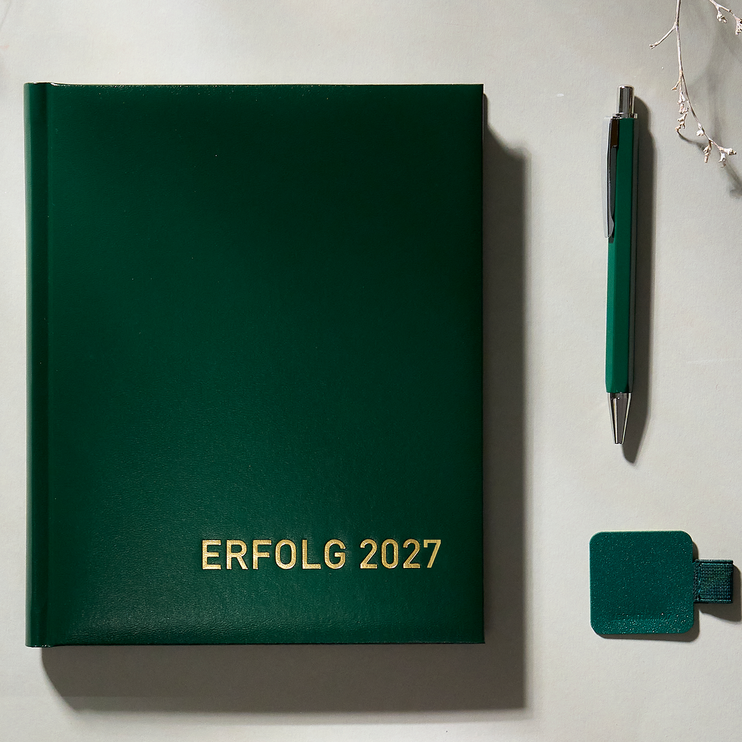 ERFOLG 2027 SET - inkl. Stiftehalter & Kugelschreiber