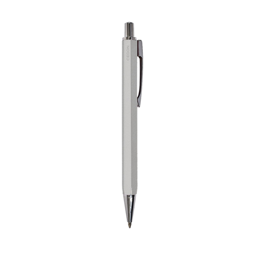 Kugelschreiber metallic silber