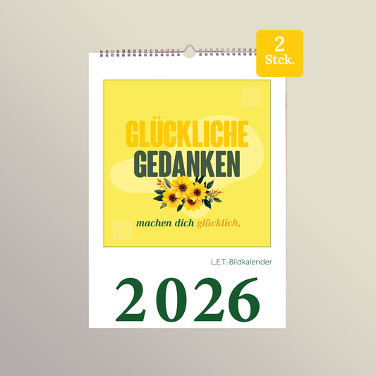 Bildkalender 2026 DIN A3 - 2er-Set