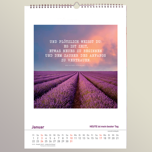 Bildkalender Posterformat