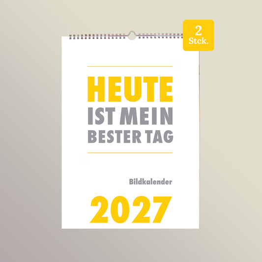 Bildkalender 2027 DIN A3 - 2er-Set