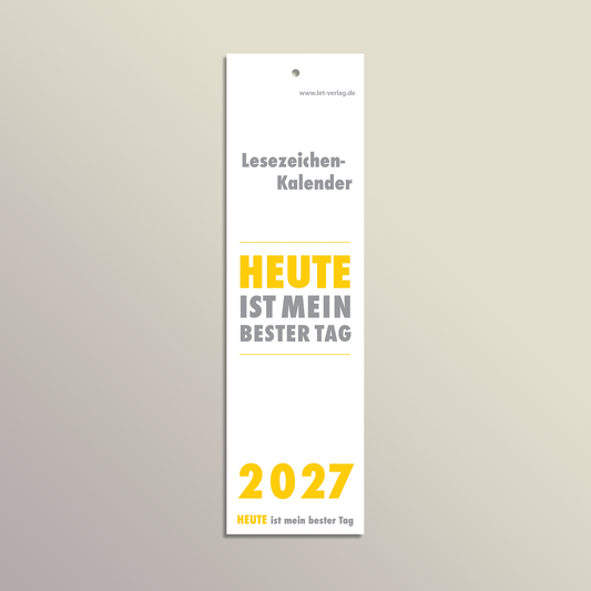 Lesezeichenkalender 2027