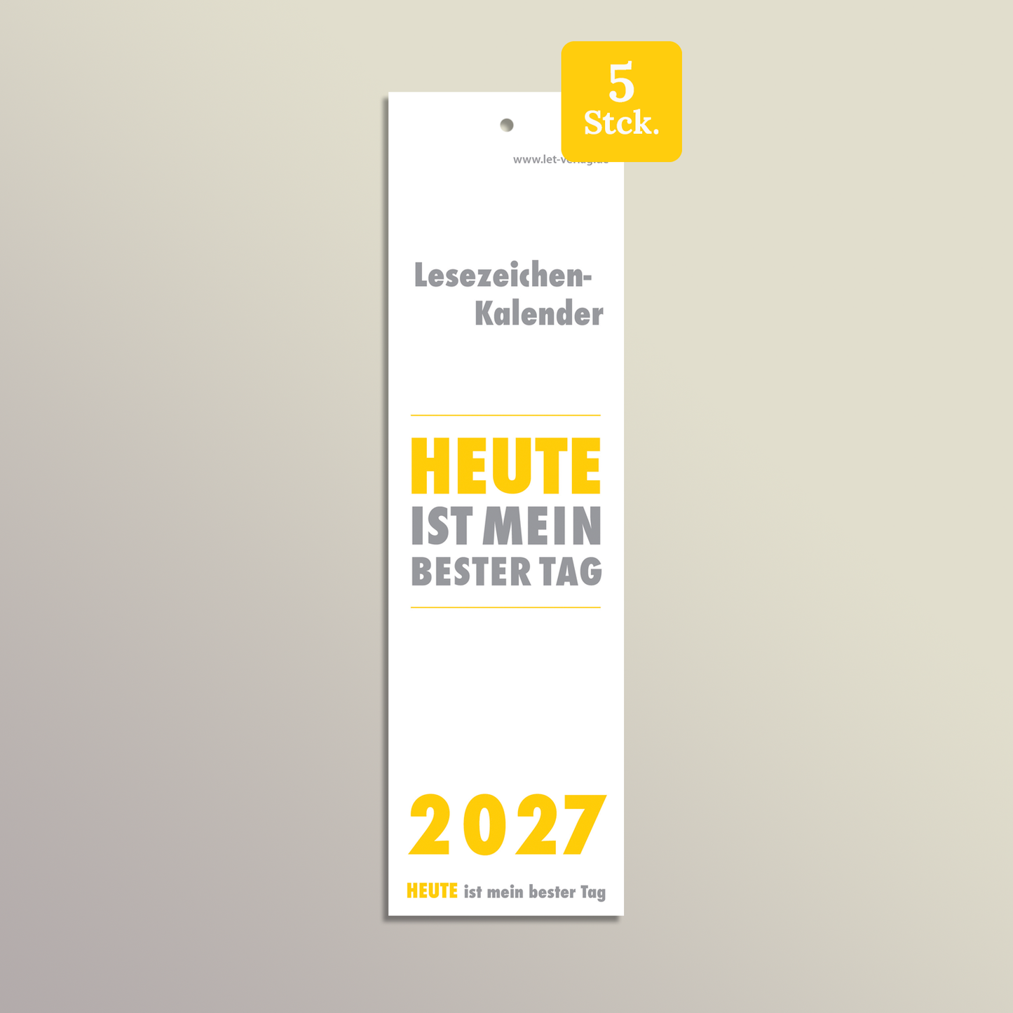 Lesezeichenkalender