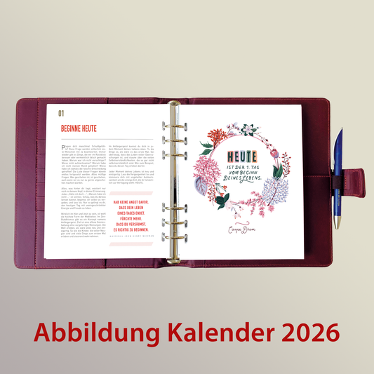 LETimer 2027 - Edle Ledermappe