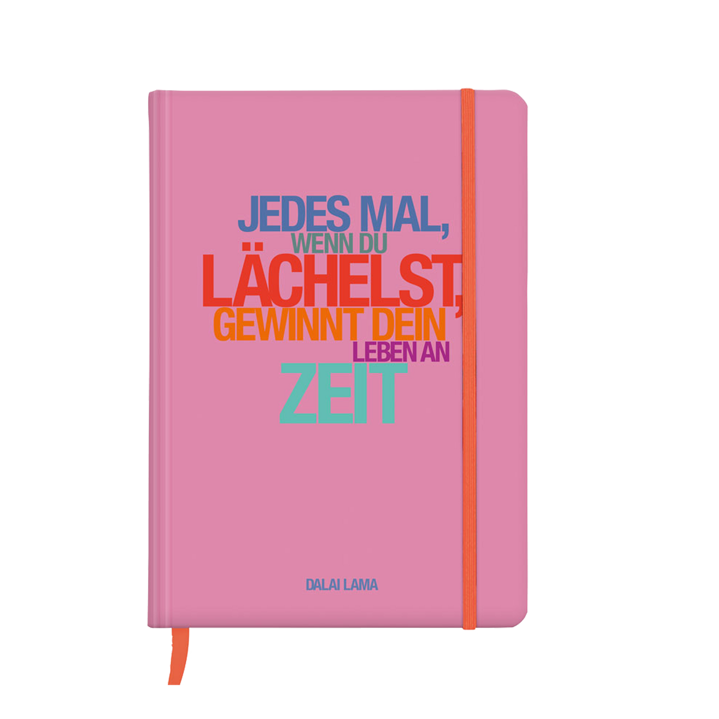 Notizbuch A5 Hardcover - LÄCHELST