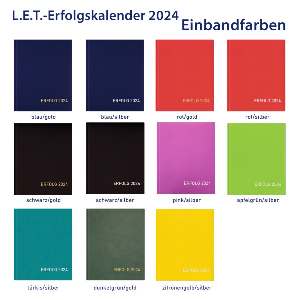 L.E.T.-ERFOLG 2024 Kleinformat (17 x 21 cm)