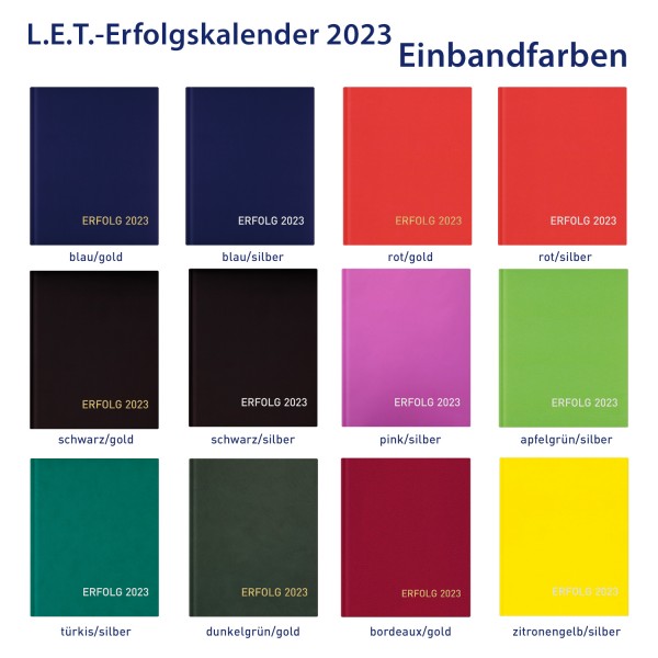 L.E.T.-ERFOLG 2023 Kleinformat (17 x 21 cm)