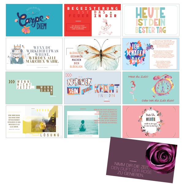 Postkartenkollektion - Design